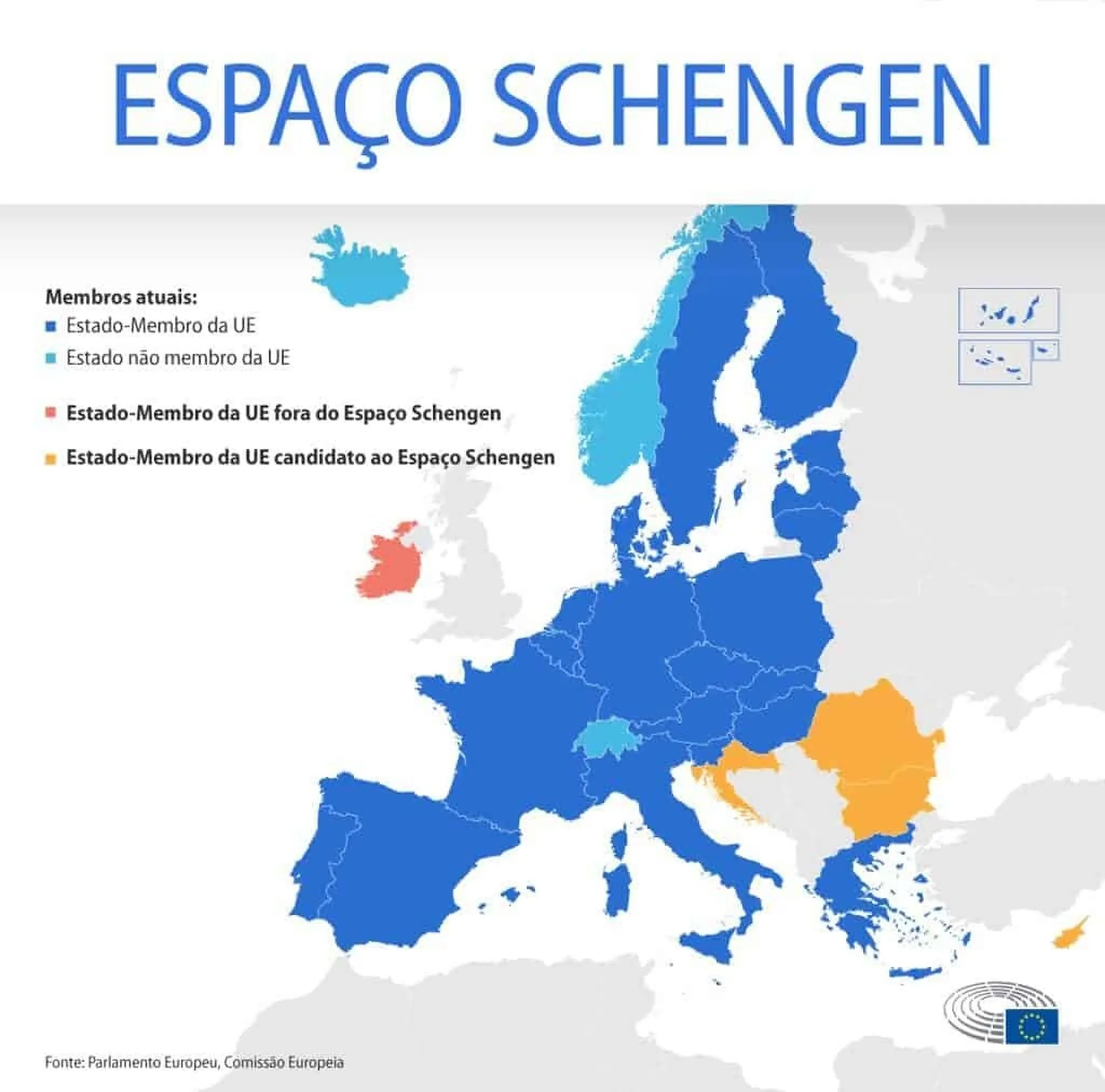 1) Turismo no Espaço Schengen: entrada sem visto por até 90 dias em 180 (turismo/negócios), passaporte válido, seguro viagem recomendado, comprovantes de hospedagem e recursos; atenção à contagem de dias e ao carimbo de entrada
