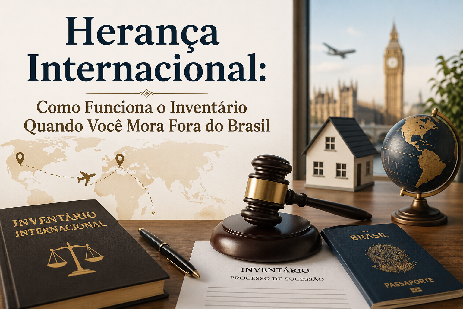 Herança Internacional: Como Funciona o Inventário Quando Você Mora Fora do Brasil