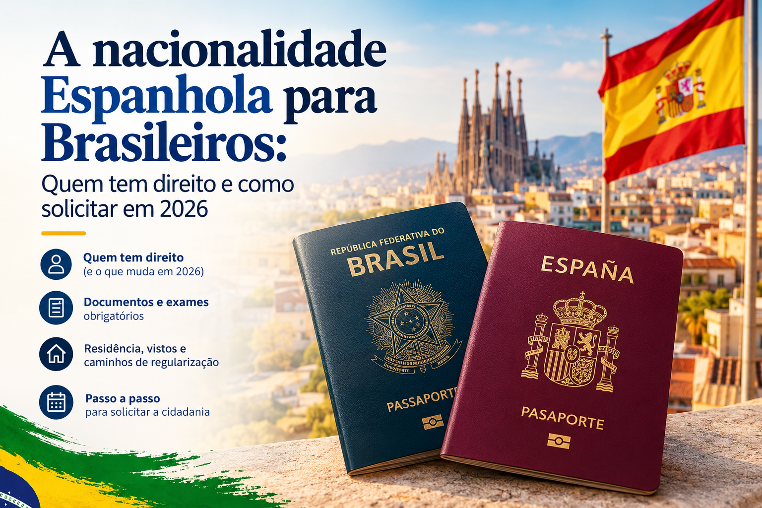 Nacionalidade Espanhola para Brasileiros