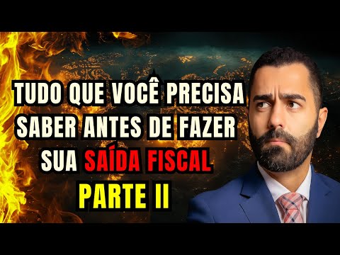 quem nao precisa fazer a saida fiscal